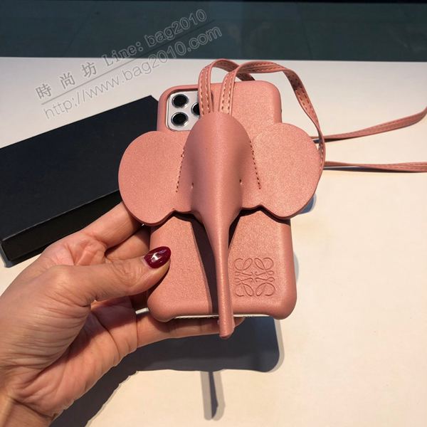 LOEWE大象手機殼 羅意威手機套 官網同步 小紅書及各大網紅爆款 蘋果手機套  mmk1008